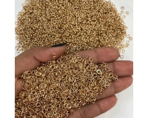 ARGOLA PARA MONTAGEM- DOURADA (PCT C/ 20 G)