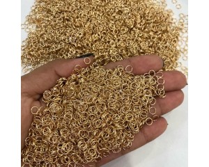 ARGOLA PARA MONTAGEM- DOURADA (PCT C/ 20 G)