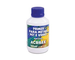 PRIMER PARA METAIS PET E VIDRO ACRILEX 100 ML