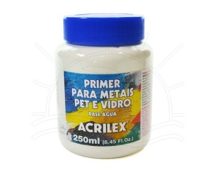 PRIMER PARA METAIS PET E VIDRO ACRILEX 250 ML