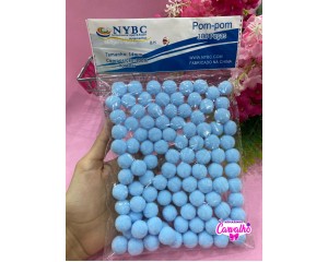 POMPOM 14MM COM 100 UNIDADES