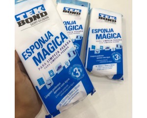ESPONJA MÁGICA P/ LIMPEZA PESADA CONTEM 3 ESPONJAS TEK BOND