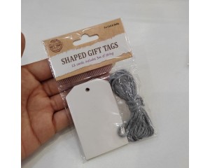 ETIQUETA CHALKBOARD BRANCA C/ 12 UN