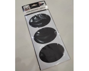 ETIQUETA CHALKBOARD PRETO C/ 3UN