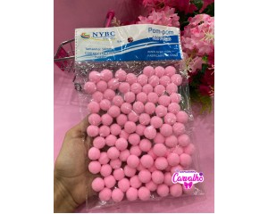 POMPOM 14MM COM 100 UNIDADES