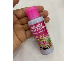 VERNIZ FANTASIA PRATA 60 ML ACRILEX