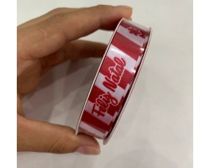 FITA CETIM NATALINA 15MM COM 10M