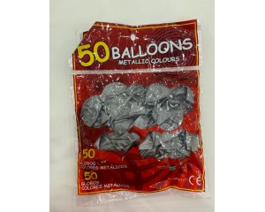 BALOES METALICOS 50 UNIDADES