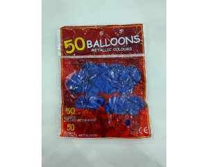 BALOES METALICOS 50 UNIDADES