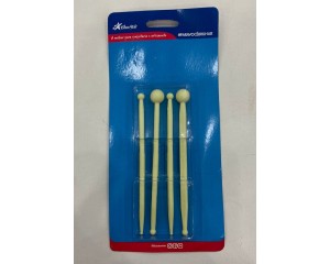 JOGO DE ESTECAS BOLEADORAS 1 4 PEÇAS BLU STAR