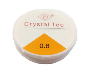 FIO DE SILICONE CRISTAL TEC ROLO COM 10 MT