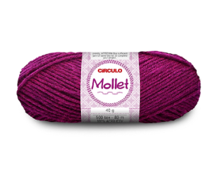 LÃ MOLLET CIRCULO PCT C/ 5 UNIDADES DE 40 G CADA