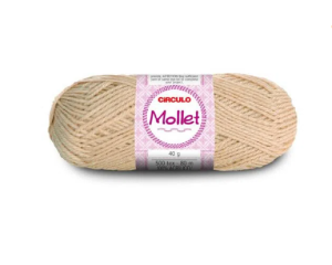LÃ MOLLET CIRCULO PCT C/ 5 UNIDADES DE 40 G CADA